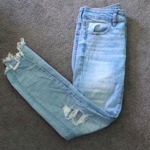 American eagle light washed jeans